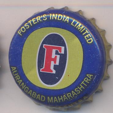 Beer cap Nr.13080: Fosters India Limited produced by Foster's India Limited/Aurangabad Maharashtra