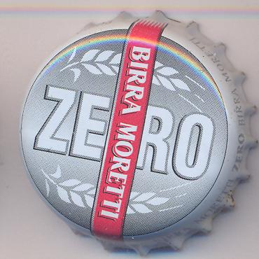 Beer cap Nr.13082: Birra Moretti Zero produced by Birra Moretti/Udine