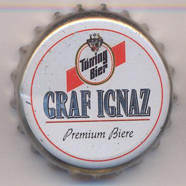 Beer cap Nr.13084: Graf Ignaz Premium Pilsner produced by Brauhaus Jettenbach/Jettenbach