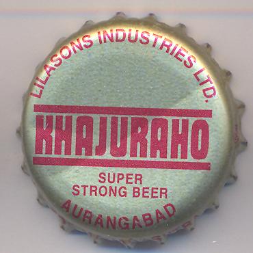 Beer cap Nr.13087: Khajuraho produced by Lilasons Industries Ltd./Aurangabad