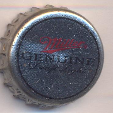 Beer cap Nr.13105: Miller Genuine Draft Light produced by Miller Brewing Co/Milwaukee