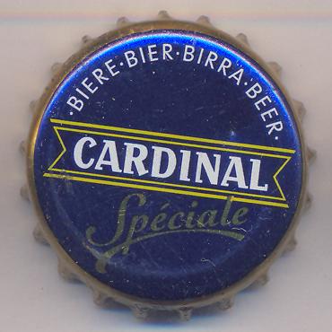 Beer cap Nr.13129: Cardinal Speciale produced by Brasserie Du Cardinal Fribourg S.A./Fribourg