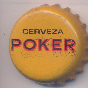 Beer cap Nr.13166: Cerveza Poker produced by Brewery Bavaria S.A./Bogota