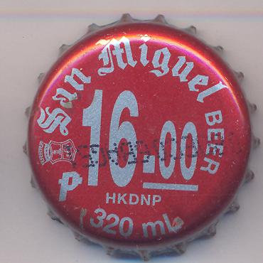 Beer cap Nr.13182: San Miguel Beer produced by San Miguel/Manila