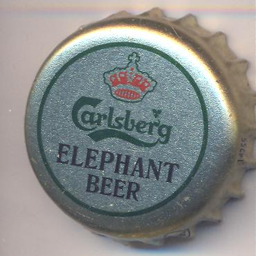 Beer cap Nr.13195: Elephant Beer produced by Carlsberg/Koppenhagen