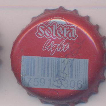 Beer cap Nr.13220: Solera Light produced by Cerveceria Polar/Caracas