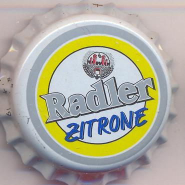 Beer cap Nr.13251: Murauer Radler Zitrone produced by Erste Obermurtaler Brauereigen./Murau