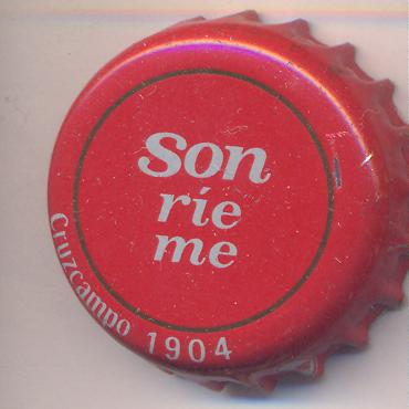 Beer cap Nr.13276: Cruzcampo produced by Cruzcampo/Sevilla