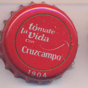 Beer cap Nr.13278: Cruzcampo produced by Cruzcampo/Sevilla