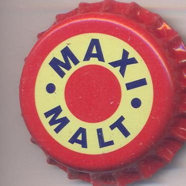 Beer cap Nr.13282: Maxi Malt produced by Grenada Breweries/Saint George's