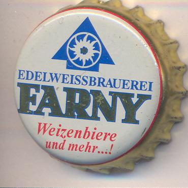 Beer cap Nr.13286: Weizenbier produced by Edelweissbrauerei Farny/Kisslegg