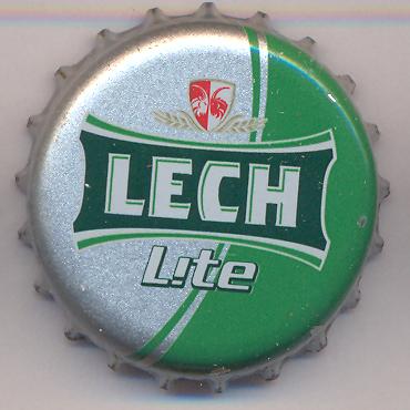 Beer cap Nr.13296: Lech Lite produced by Browary Wielkopolski Lech S.A/Grodzisk Wielkopolski