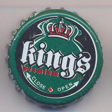 Beer cap Nr.13305: Kings Premium produced by Velikotarnovsko Pivo Pivovaren Zavod/Veliko Tarnovsko