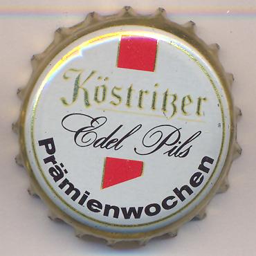 Beer cap Nr.13397: Köstritzer Edel Pils produced by Köstritzer Schwarzbierbrauerei GmbH & Co/Bad Köstritz