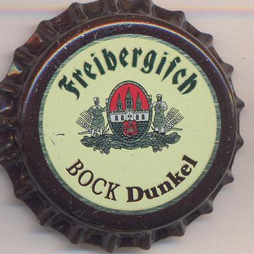 Beer cap Nr.13411: Freibergisch Bock Dunkel produced by Freiberger Brauhaus AG/Freiberg