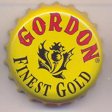 Beer cap Nr.13648: Gordon Finest Gold produced by Anthony Martin Group/Genval