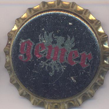 Beer cap Nr.13650: Gemer produced by Gemer s.r.o. Pivovar/Rimavska Sobota