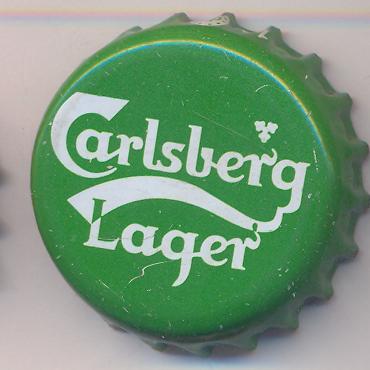 Beer cap Nr.13664: Carlsberg Lager produced by Carlsberg/Koppenhagen