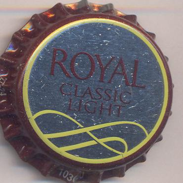 Beer cap Nr.13706: Royal Classic Light produced by Ceres Bryggerienne A/S/Arhus