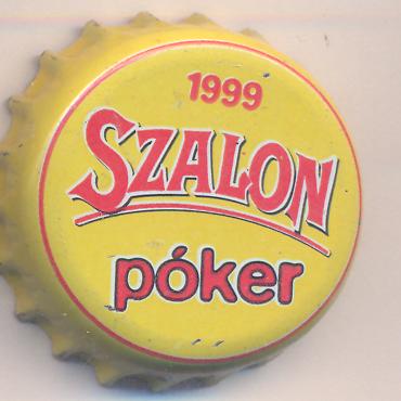 Beer cap Nr.13764: Szalon Poker produced by Brau Union Hungria Sörgyrak Rt./Sopron