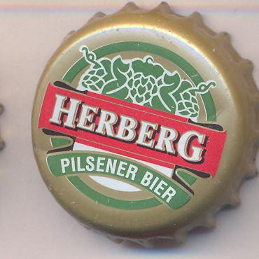 Beer cap Nr.13798: Herberg Pilsener Bier produced by Oranjeboom/Breda