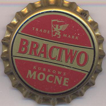 Beer cap Nr.13819: Bractwo Mocne produced by Kujawiak Browary Bydgoskie/Bydgoszcz