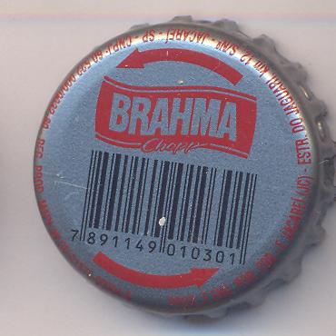 Beer cap Nr.13844: Brahme Chopp produced by Companhia Brasileira de Bebidas/Brasilia