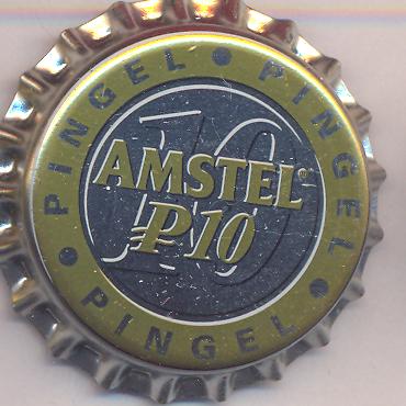 Beer cap Nr.13846: Amstel Beer produced by Heineken/Amsterdam