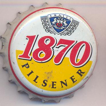 Beer cap Nr.13886: Amstel 1870 Pilsener produced by Heineken/Amsterdam