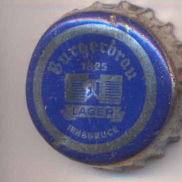 Beer cap Nr.14000: Lager produced by Bürgerbräu Innsbruck/Innsbruck