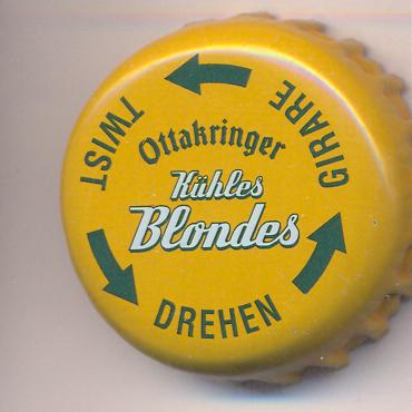 Beer cap Nr.14006: Kühles Blondes produced by Ottakringer Brauerei Harmer-AG/Wien