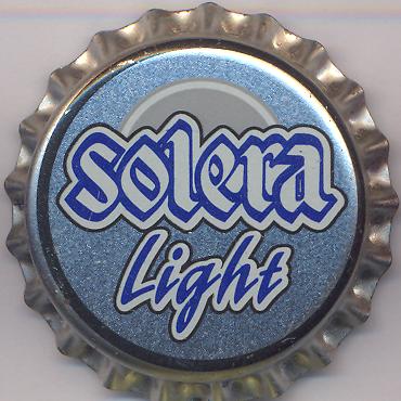 Beer cap Nr.14035: Solera Light produced by Cerveceria Polar/Caracas