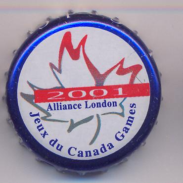 Beer cap Nr.14072: Blue produced by Labatt Brewing/Ontario