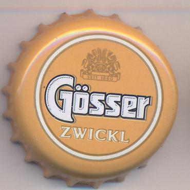 Beer cap Nr.14210: Gösser Zwickl produced by Brauerei Göss/Göss