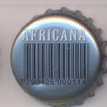 Beer cap Nr.14297: Africana produced by Cerveza Brahma Argentinia/Lujan