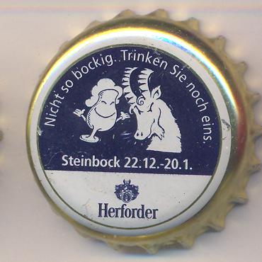 Beer cap Nr.14321: Herforder produced by Brauerei Felsenkeller/Herford