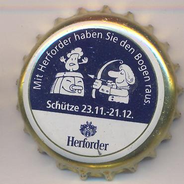 Beer cap Nr.14328: Herforder produced by Brauerei Felsenkeller/Herford