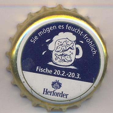 Beer cap Nr.14335: Herforder produced by Brauerei Felsenkeller/Herford