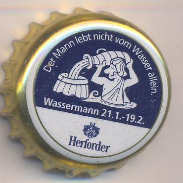 Beer cap Nr.14337: Herforder produced by Brauerei Felsenkeller/Herford