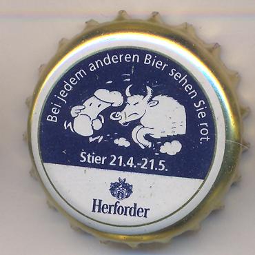 Beer cap Nr.14340: Herforder produced by Brauerei Felsenkeller/Herford