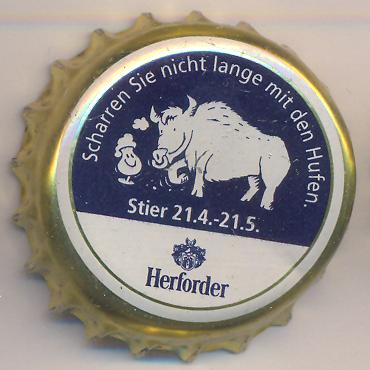 Beer cap Nr.14342: Herforder produced by Brauerei Felsenkeller/Herford