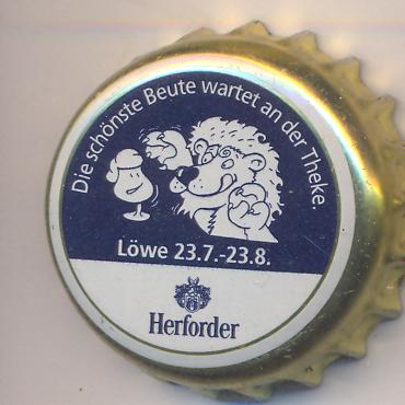 Beer cap Nr.14344: Herforder produced by Brauerei Felsenkeller/Herford