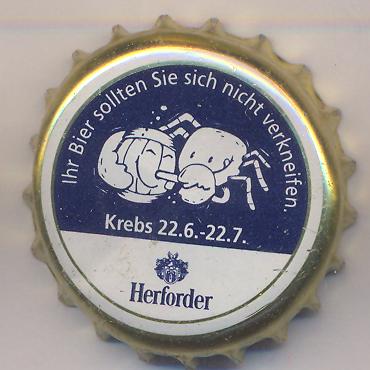 Beer cap Nr.14346: Herforder produced by Brauerei Felsenkeller/Herford