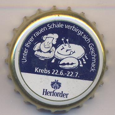 Beer cap Nr.14347: Herforder produced by Brauerei Felsenkeller/Herford