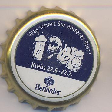 Beer cap Nr.14348: Herforder produced by Brauerei Felsenkeller/Herford