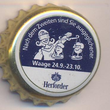 Beer cap Nr.14361: Herforder produced by Brauerei Felsenkeller/Herford