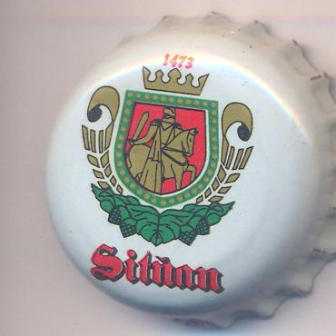 Beer cap Nr.14583: Sitnan produced by Pivovar Steiger/Vyhne