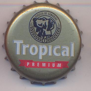 Beer cap Nr.14592: Tropical Premium produced by Sical/Las Palmas