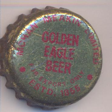 Beer cap Nr.14594: Golden Eagle Beer produced by Mohan Meakin Breweries Limited/Uttar Pradesh