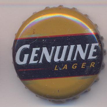 Beer cap Nr.14657: Genuine Lager produced by Labatt Brewing/Halifax